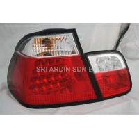 BMW E46 Red Clear LED Tail Lamp